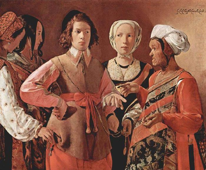 Georges de La Tour The Fortune Teller oil painting picture